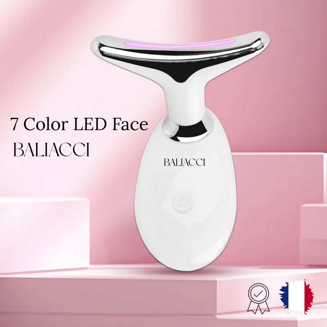 7 Color LED Face Lifter Neck Beauty EMS Neck Face Lifting Massager Skin Tighten Device Photon anti Wrinkle Double Chin Remover